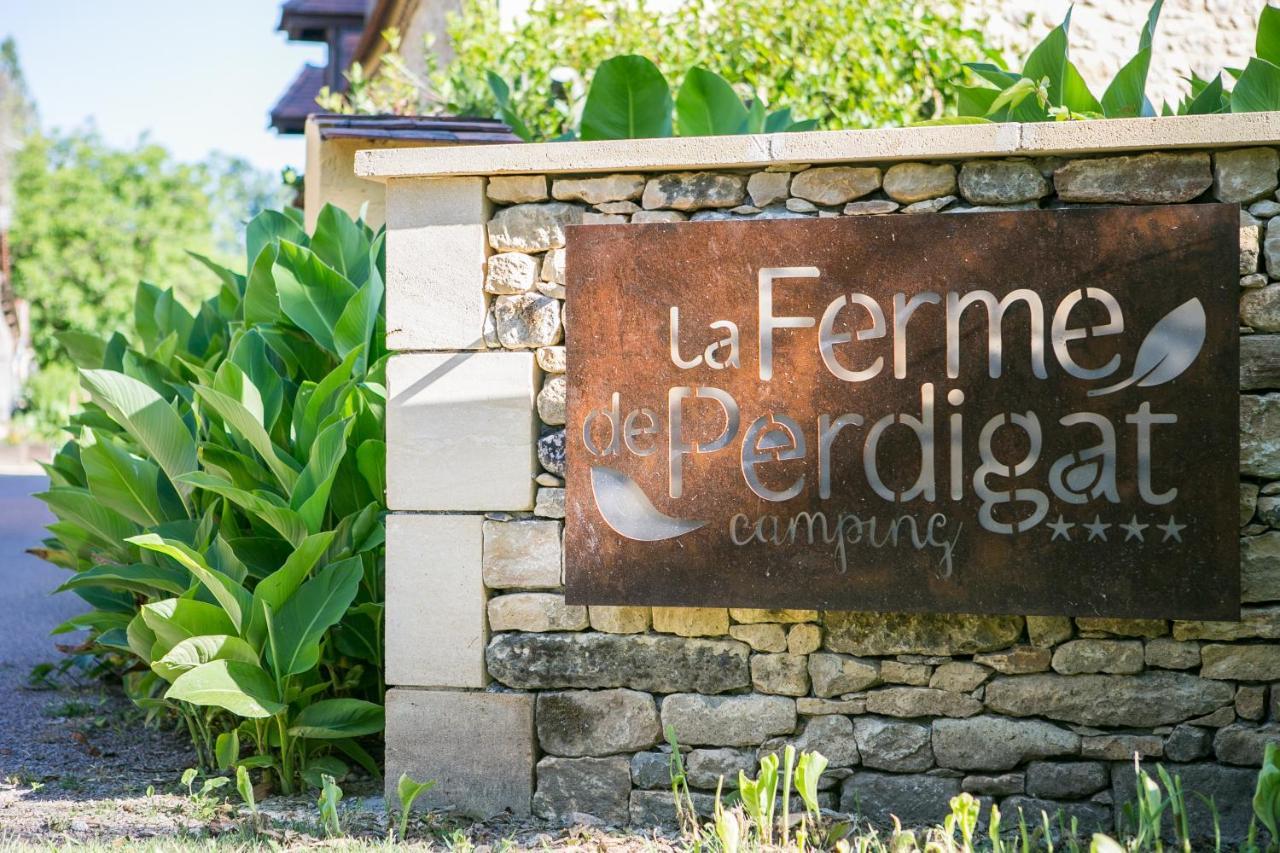 Camping La Ferme De Perdigat Limeuil Esterno foto
